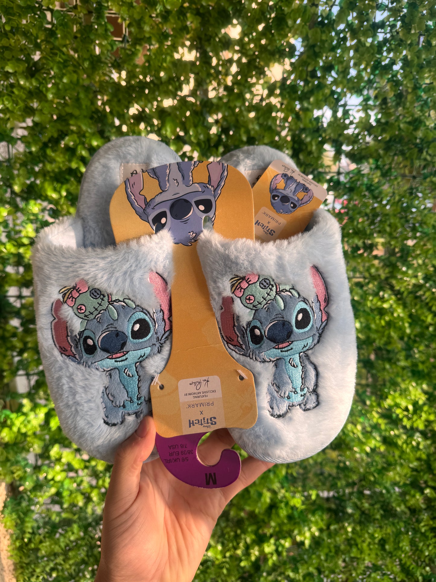 Pantuflas Stitch