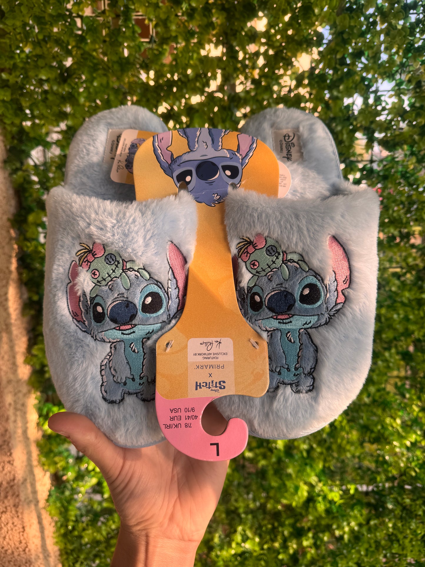 Pantuflas Stitch